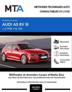 MTA Audi A3 III (8V) 5p phase 2