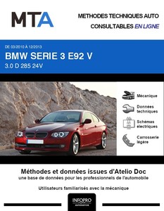 MTA BMW Série 3 V (E90) coupé phase 2