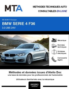 MTA BMW Série 4 I (F32) Gran Coupé (F36) phase 2