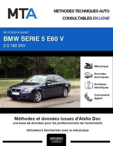 MTA BMW Série 5 V (E60) berline phase 1
