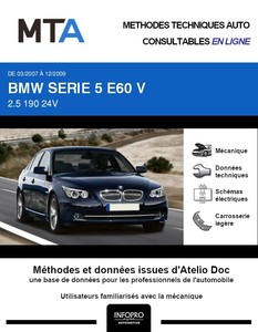MTA BMW Série 5 V (E60) berline phase 2