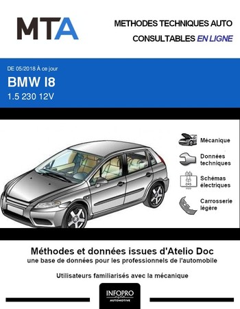 MTA BMW i8 coupé phase 2