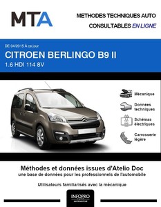 MTA Citroën Berlingo II 4p phase 3