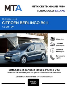 MTA Citroën Berlingo II 5p phase 1
