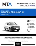 MTA Citroën Berlingo III fourgon 4p