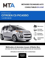 MTA Citroën C3 Picasso phase 2