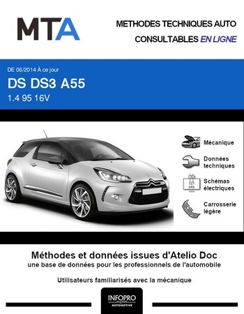 MTA Citroën DS3 3p phase 2
