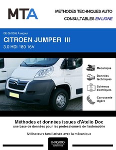 MTA Citroën Jumper II chassis double cabine phase 1
