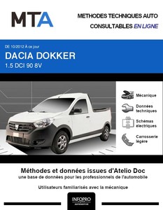 MTA Dacia Dokker  pick-up phase 1