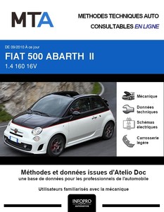 MTA Fiat 500 I Abarth cabriolet phase 1