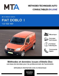 MTA Fiat Doblo I  fourgon 5p phase 2