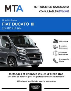 MTA Fiat Ducato III  chassis double cabine phase 2