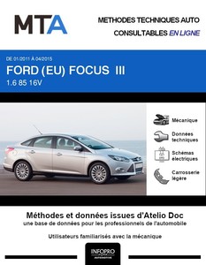 MTA Ford Focus III  berline phase 1