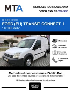 MTA Ford Transit Connect I fourgon 3p phase 1