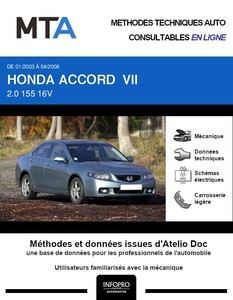 MTA Honda Accord VII  berline phase 1