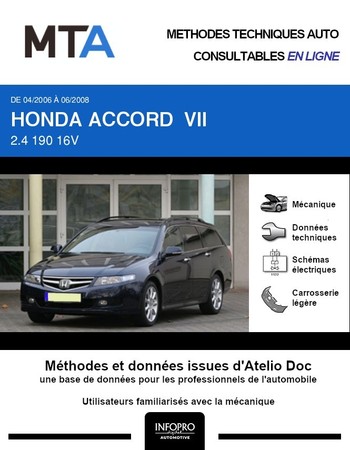 MTA Honda Accord VII  break phase 2