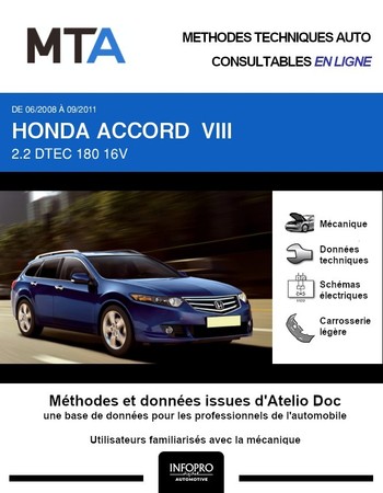 MTA Honda Accord VIII  break phase 1
