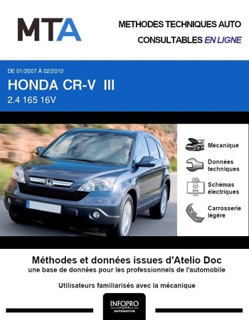 MTA Honda CR-V III  break phase 1