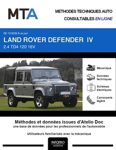 MTA Land Rover Defender I IV chassis double cabine phase 2