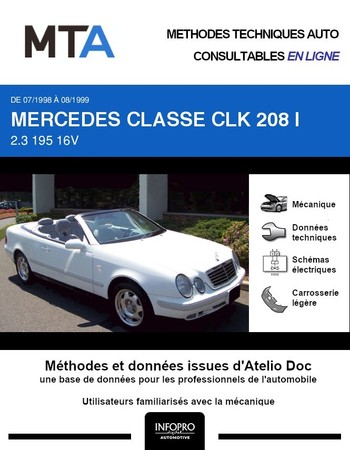 MTA Mercedes CLK I (208) cabriolet phase 1
