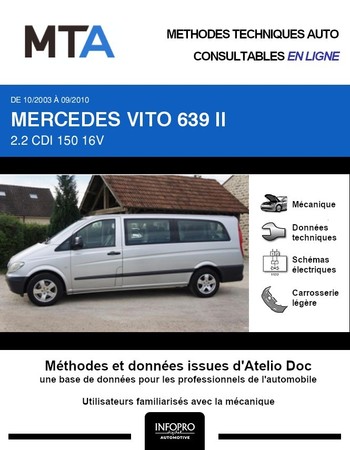 MTA Mercedes Classe V (639) 4p phase 1