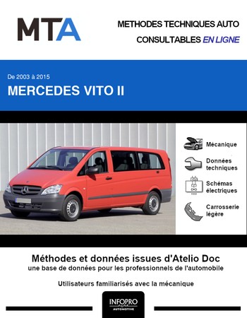 MTA Mercedes Classe V (639) 4p phase 2