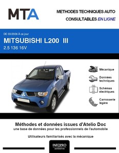 MTA Mitsubishi L200 IV pick-up