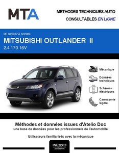 MTA Mitsubishi Outlander II phase 1