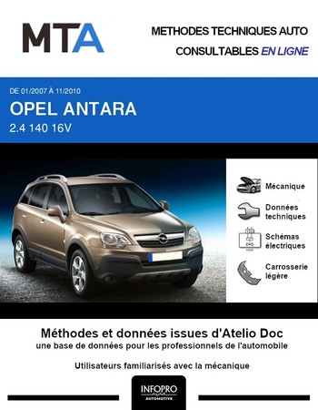 MTA Opel Antara phase 1