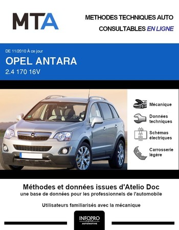 MTA Opel Antara phase 2