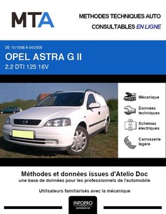 MTA Opel Astra G fourgon