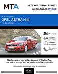 MTA Opel Astra H cabriolet