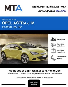 MTA Opel Astra J 3p