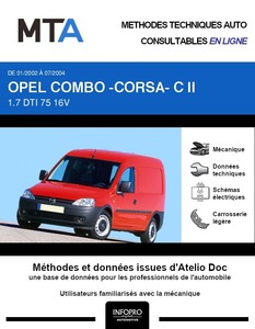 MTA Opel Combo B fourgon 3p phase 1