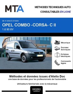 MTA Opel Combo B fourgon 4p phase 1