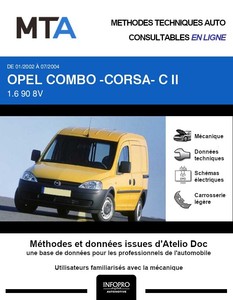 MTA Opel Combo B fourgon 5p phase 1