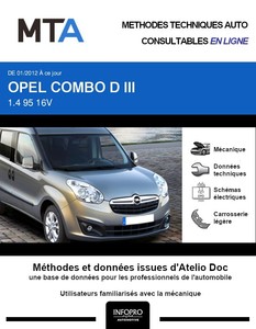 MTA Opel Combo C 5p