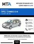 MTA Opel Combo C fourgon 3p