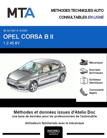 MTA Opel Corsa B break phase 2