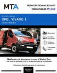 MTA Opel Vivaro A fourgon 5p phase 1