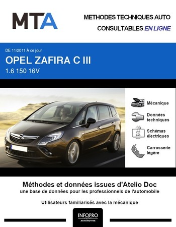 MTA Opel Zafira Tourer phase 1