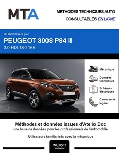 MTA Peugeot 3008 II phase 1