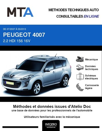MTA Peugeot 4007