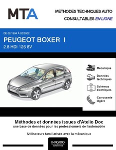 MTA Peugeot Boxer I plateau double cabine