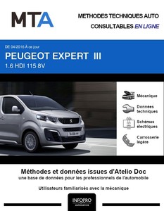 MTA Peugeot Expert III fourgon 5p