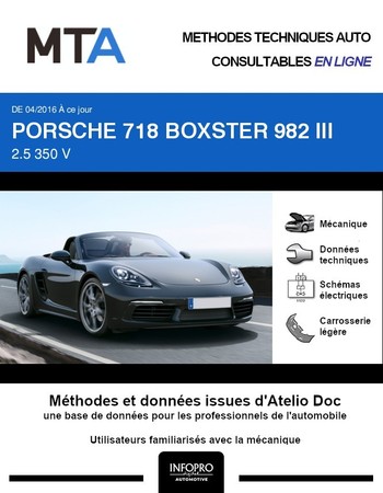 MTA Porsche 718 Boxster cabriolet phase 2