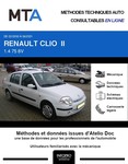 MTA Renault Clio II berline phase 1