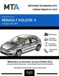 MTA Renault Koleos II phase 1