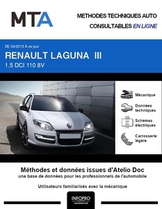 MTA Renault Laguna III  break phase 3