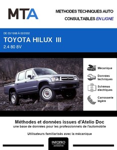 MTA Toyota Hilux VI pick-up double cabine phase 1